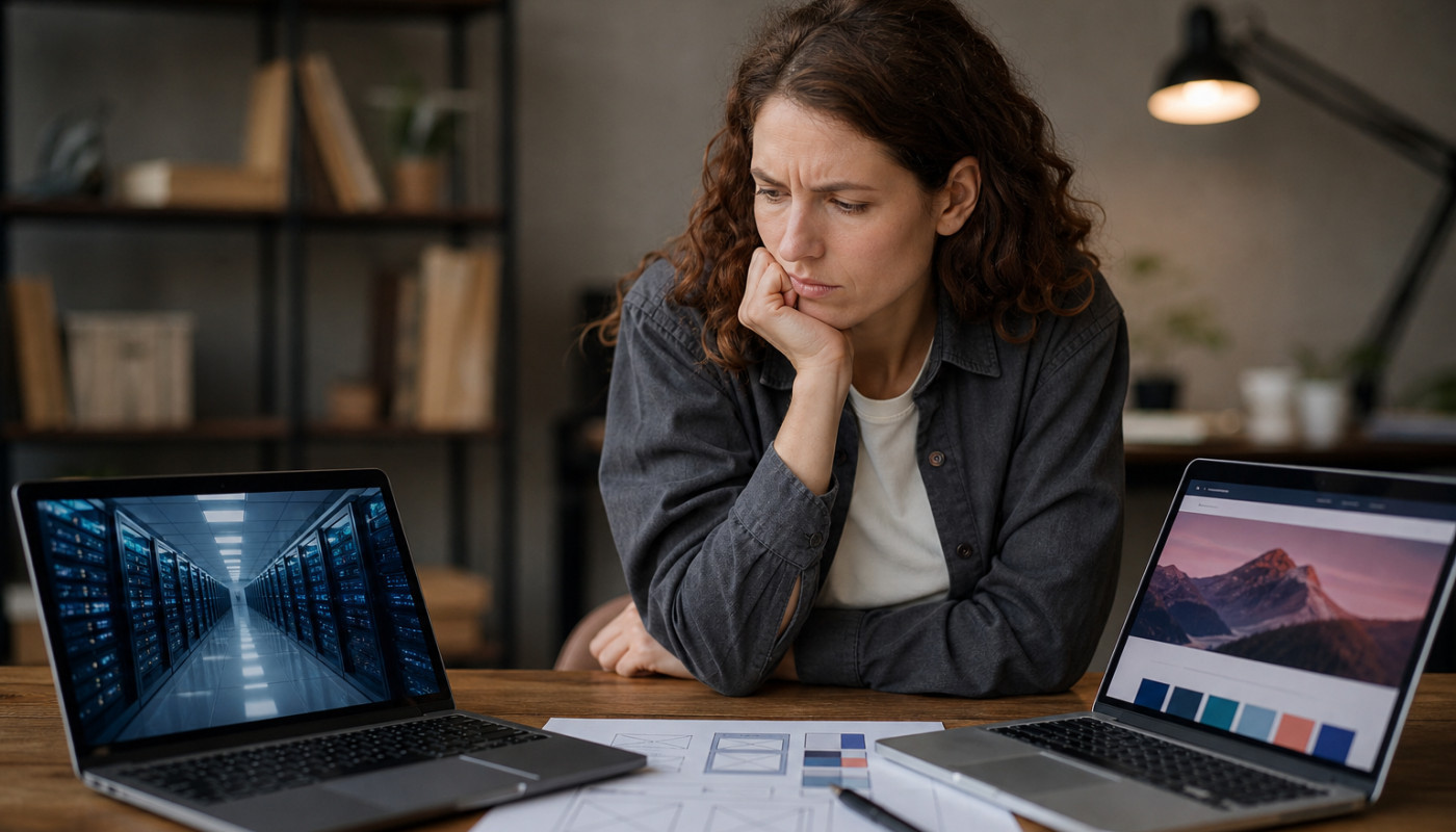 When Hosting Choices Collide With Web Design Dreams